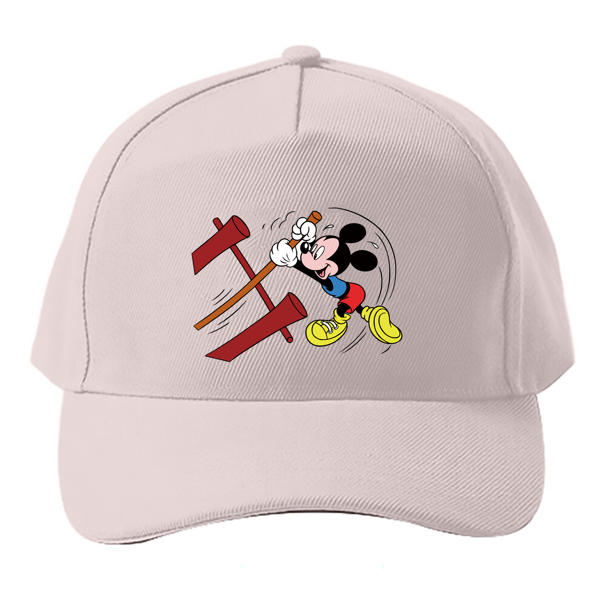 （画像用） ミッキーマウス Mickey Mouse ベースボールキャップ 綿100％ 男女兼用 帽子 スポーツ